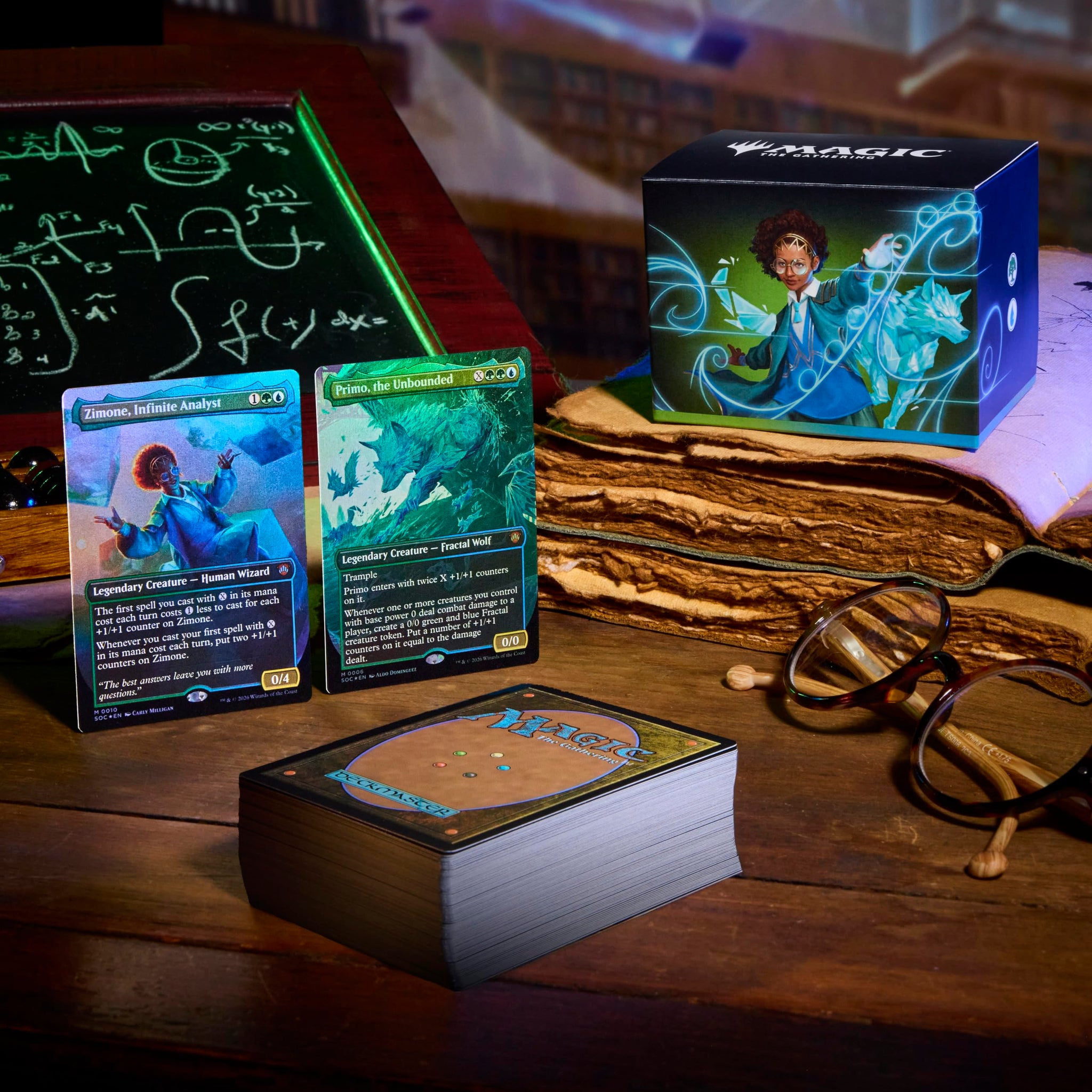 Magic: The Gathering Secrets of Strixhaven Commander Deck Bundle - Includes All 5 Decks (Silverquill Influence, Prismari Artistry, Witherbloom Pestilence, Lorehold Spirit, Quandrix Unlimited)